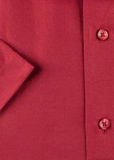 Burgundy Short Sleeve Shirt