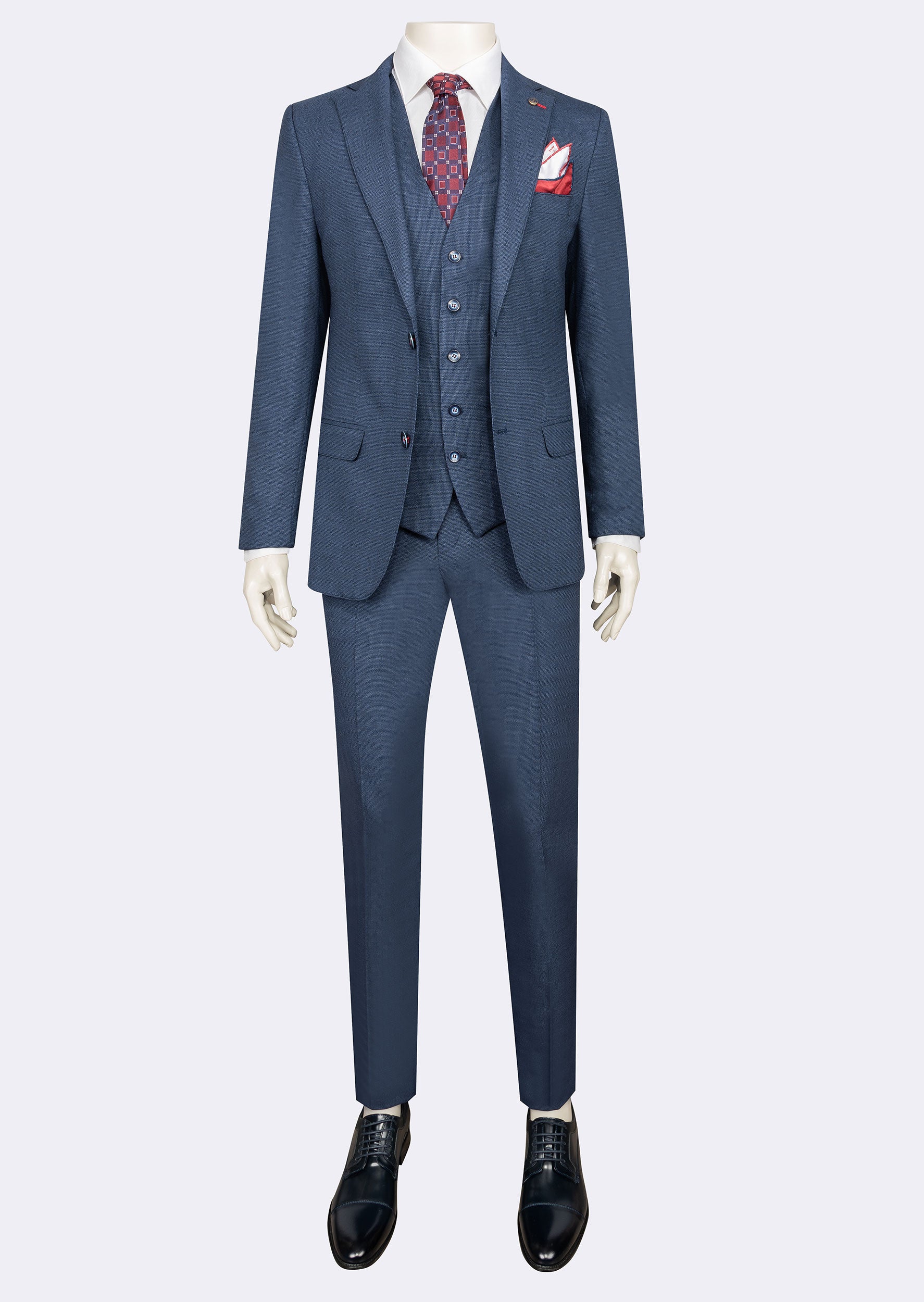 Navy Three-Piece Suit