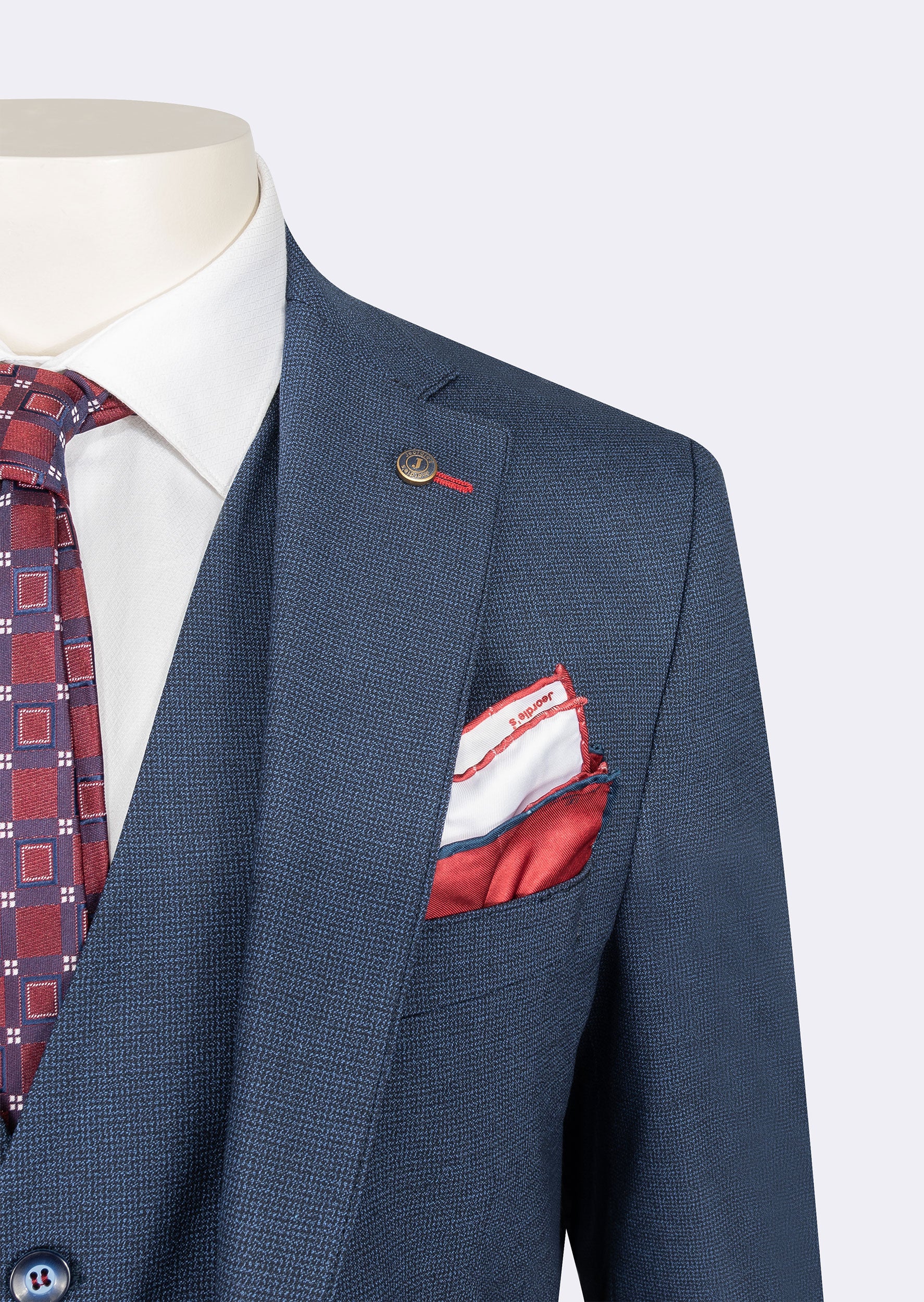 Navy Three-Piece Suit