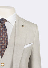 Stone Three-Piece Suit