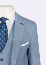 Blue Three-Piece Suit