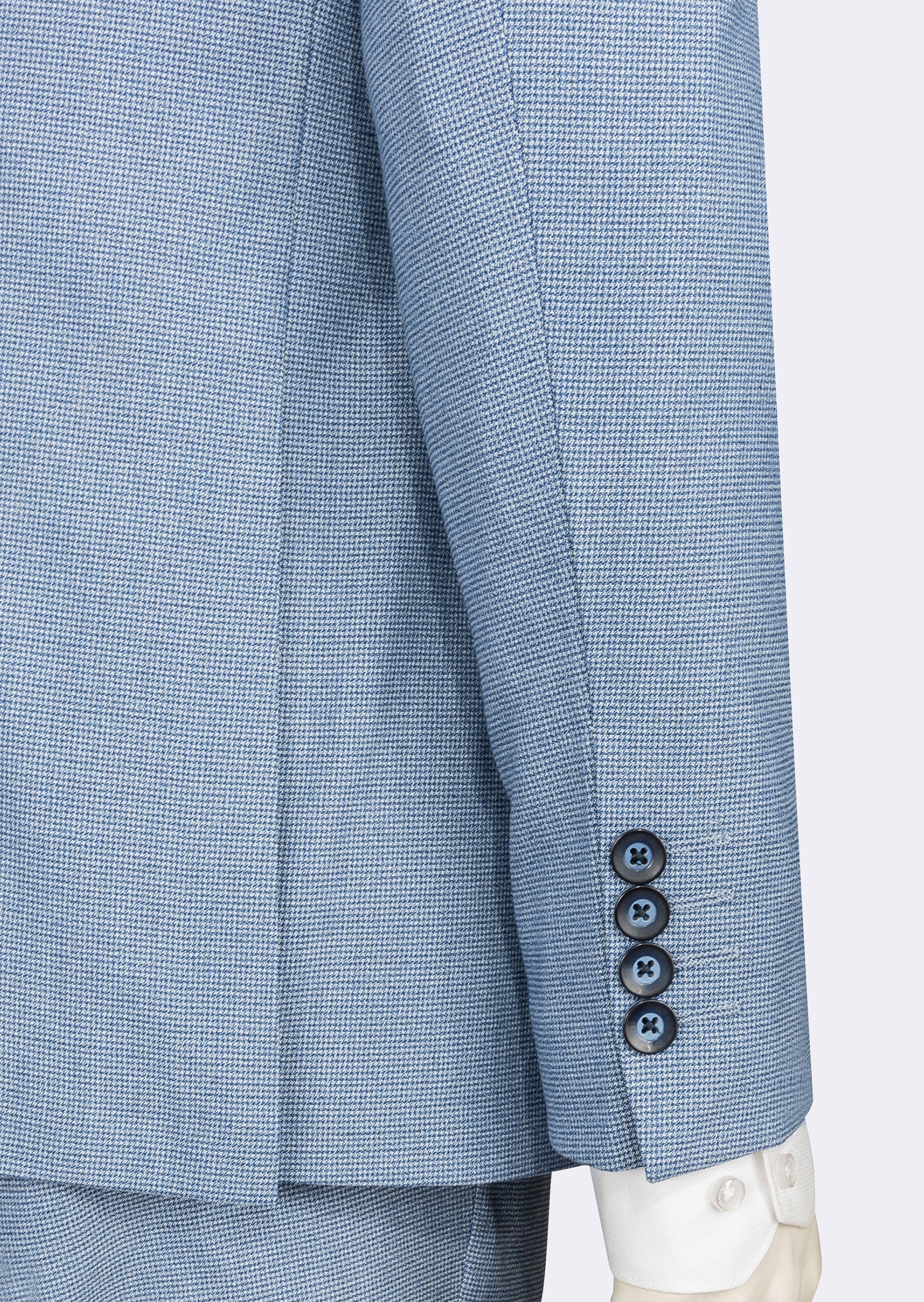 Blue Three-Piece Suit