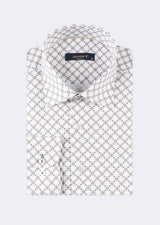 White - Beige Long Sleeve Shirt