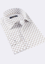 White - Beige Long Sleeve Shirt