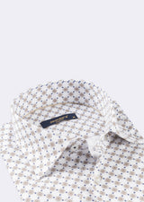 White - Beige Long Sleeve Shirt