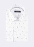 White - Blue Long Sleeve Shirt