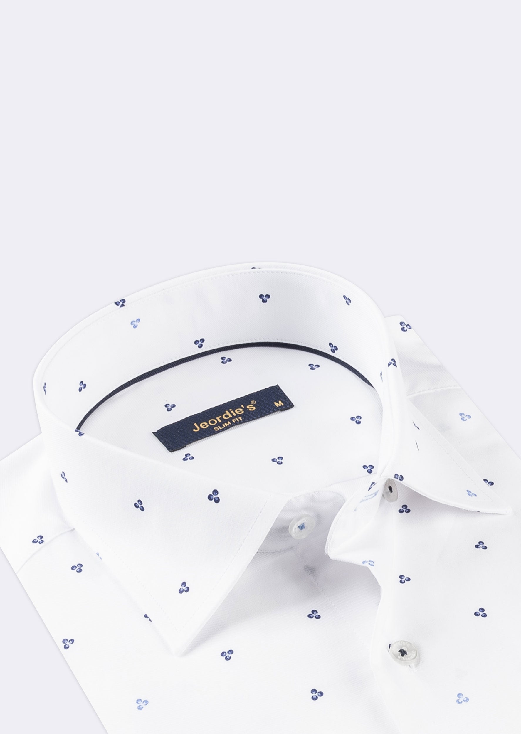 White - Blue Long Sleeve Shirt