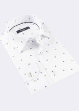 White - Beige Long Sleeve Shirt