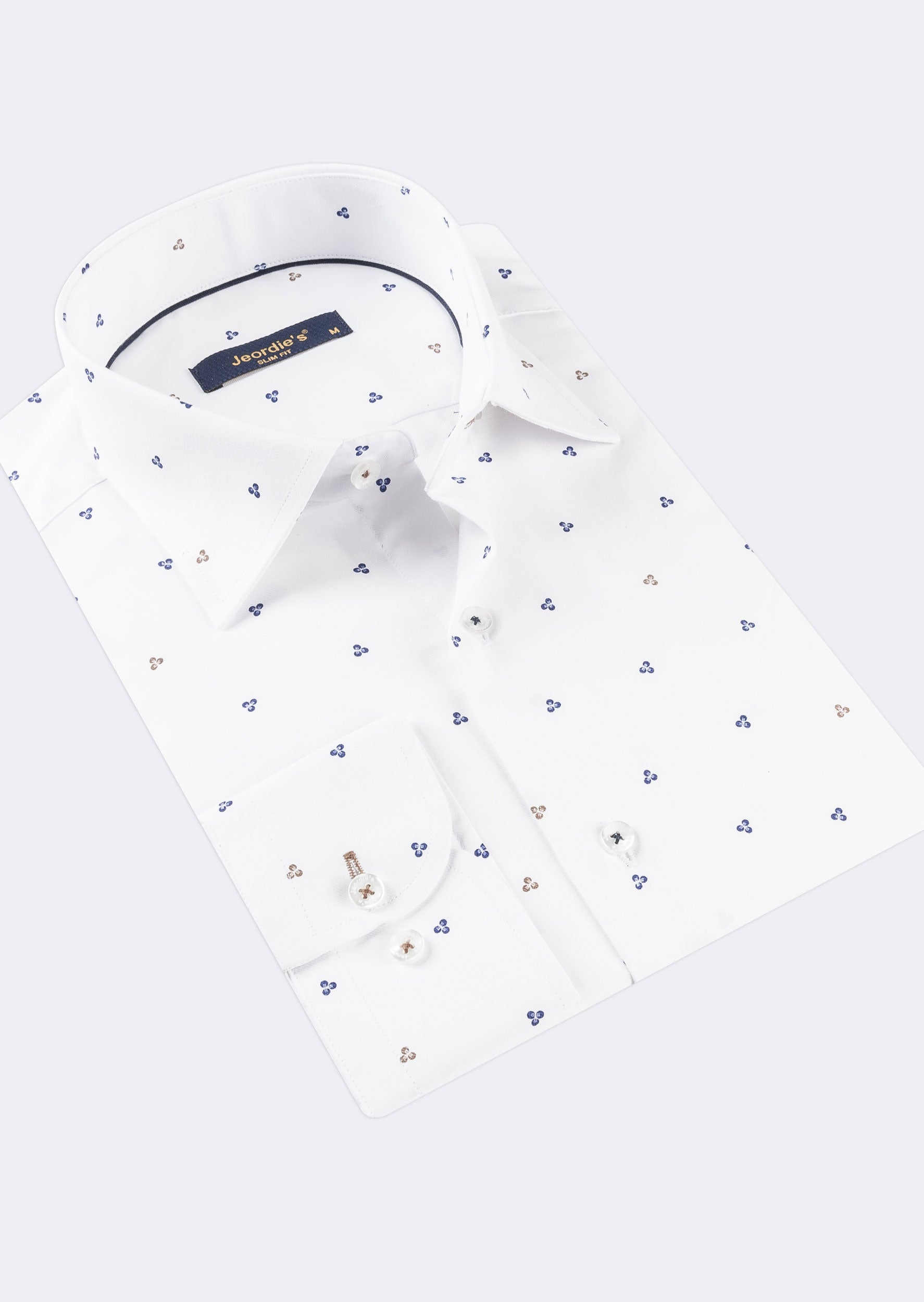 White - Beige Long Sleeve Shirt