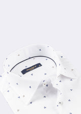 White - Beige Long Sleeve Shirt