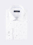 White - Navy Long Sleeve Shirt