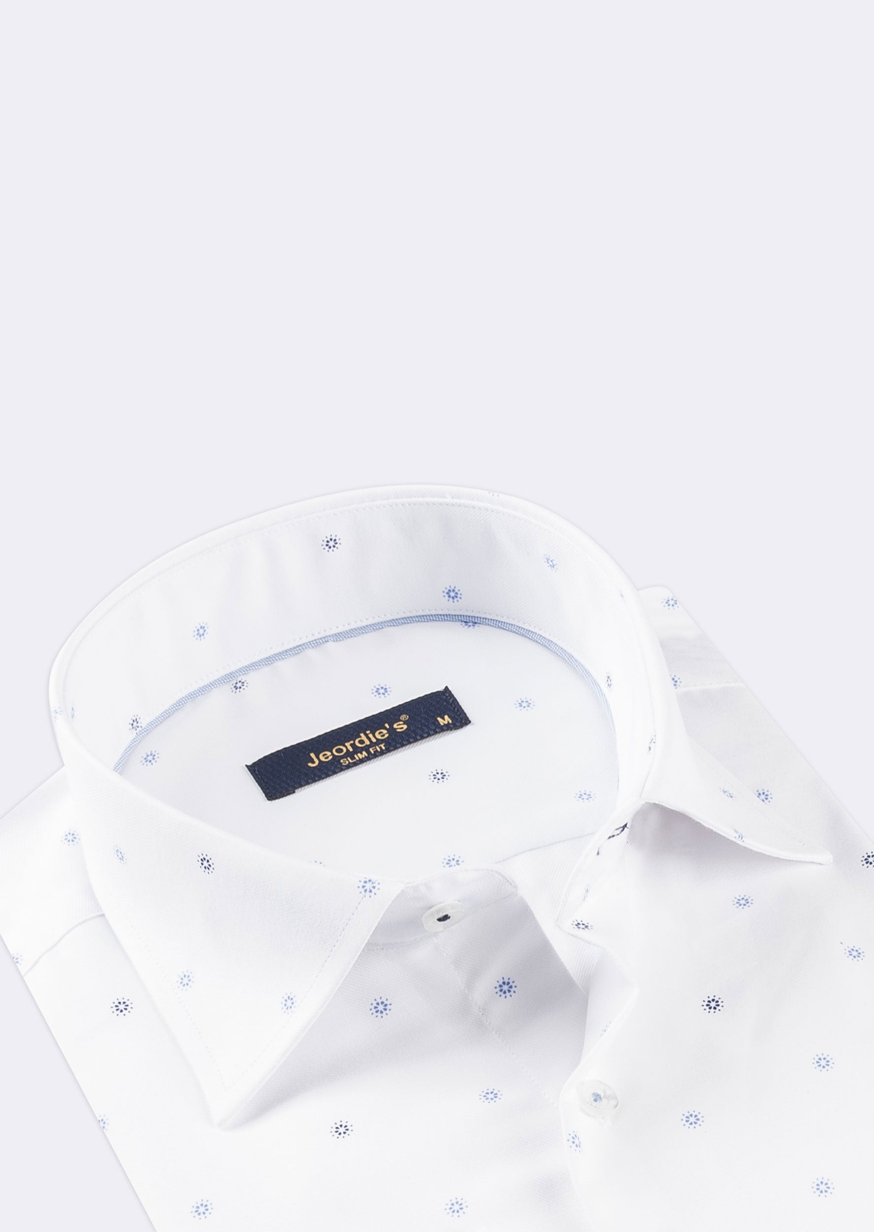 White - Navy Long Sleeve Shirt