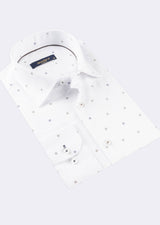 White - Beige Long Sleeve Shirt