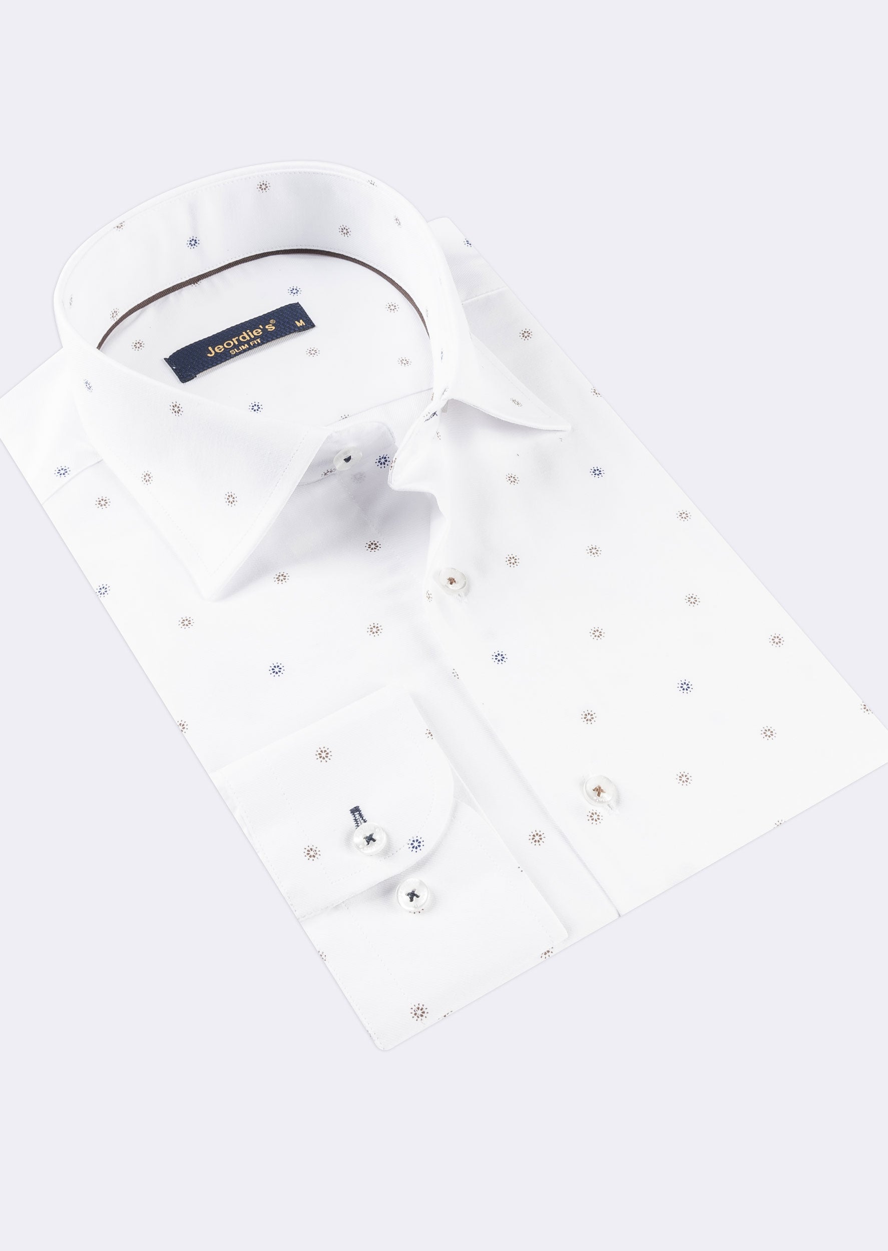 White - Beige Long Sleeve Shirt