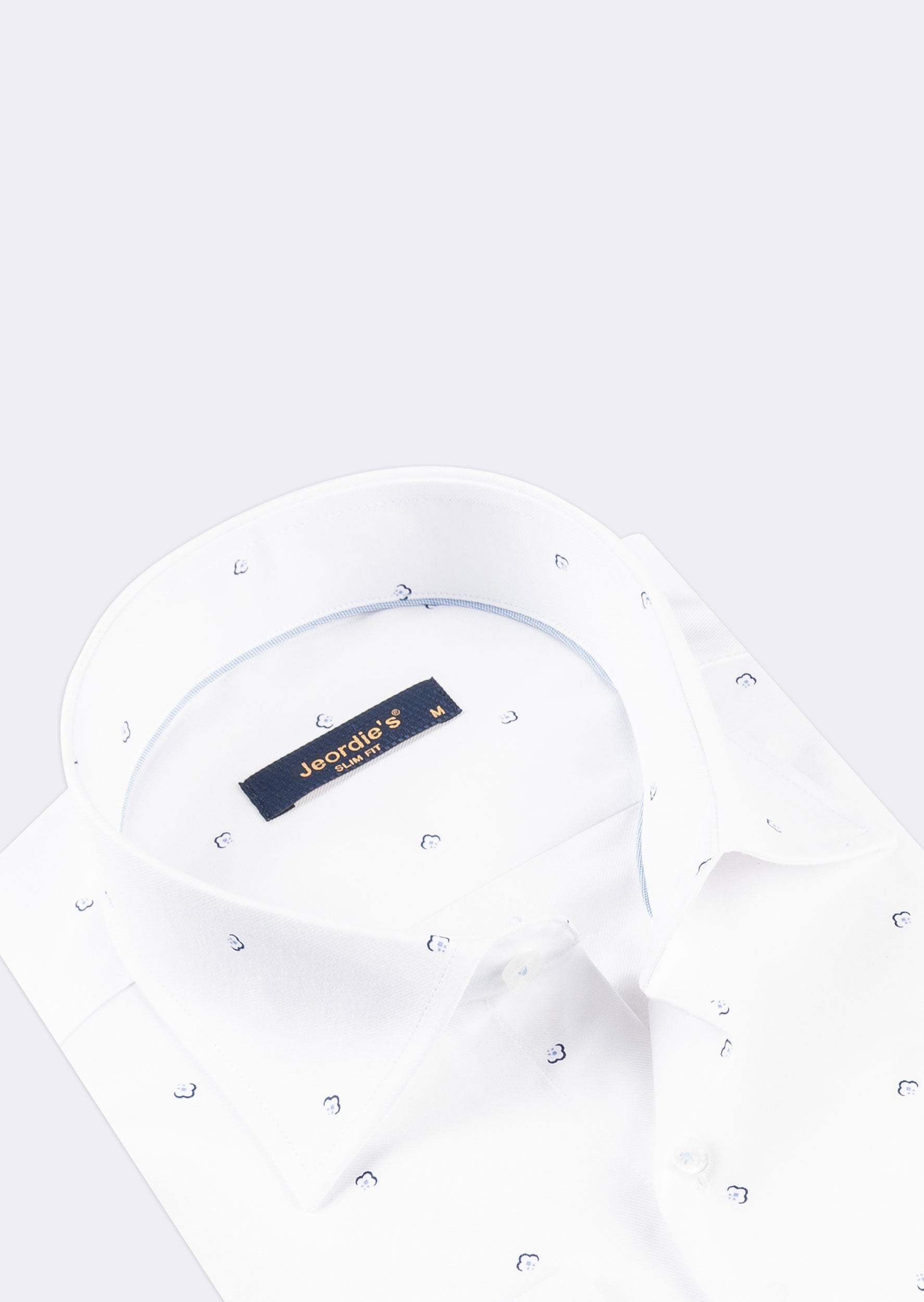 White - Navy Long Sleeve Shirt