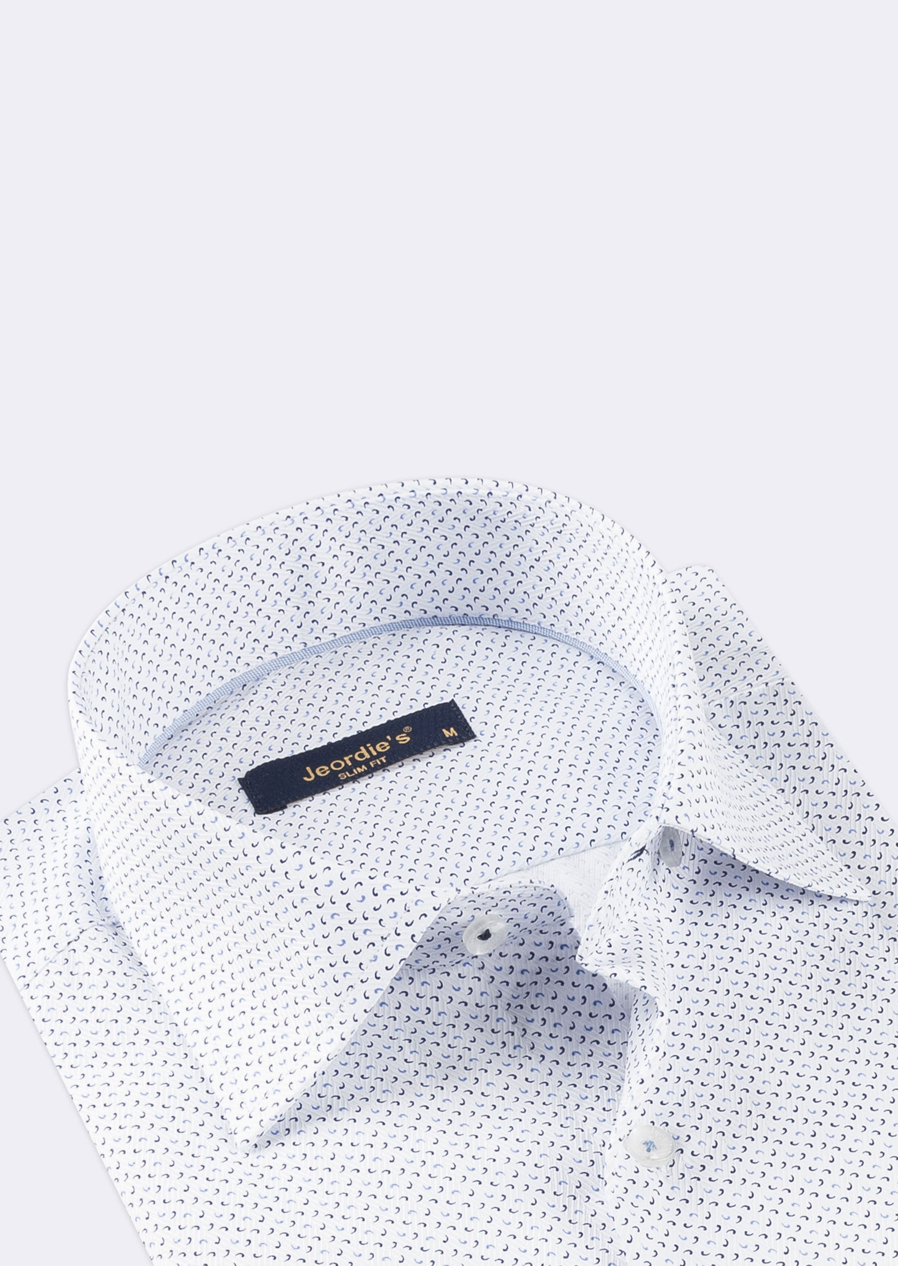 White - Blue Long Sleeve Shirt