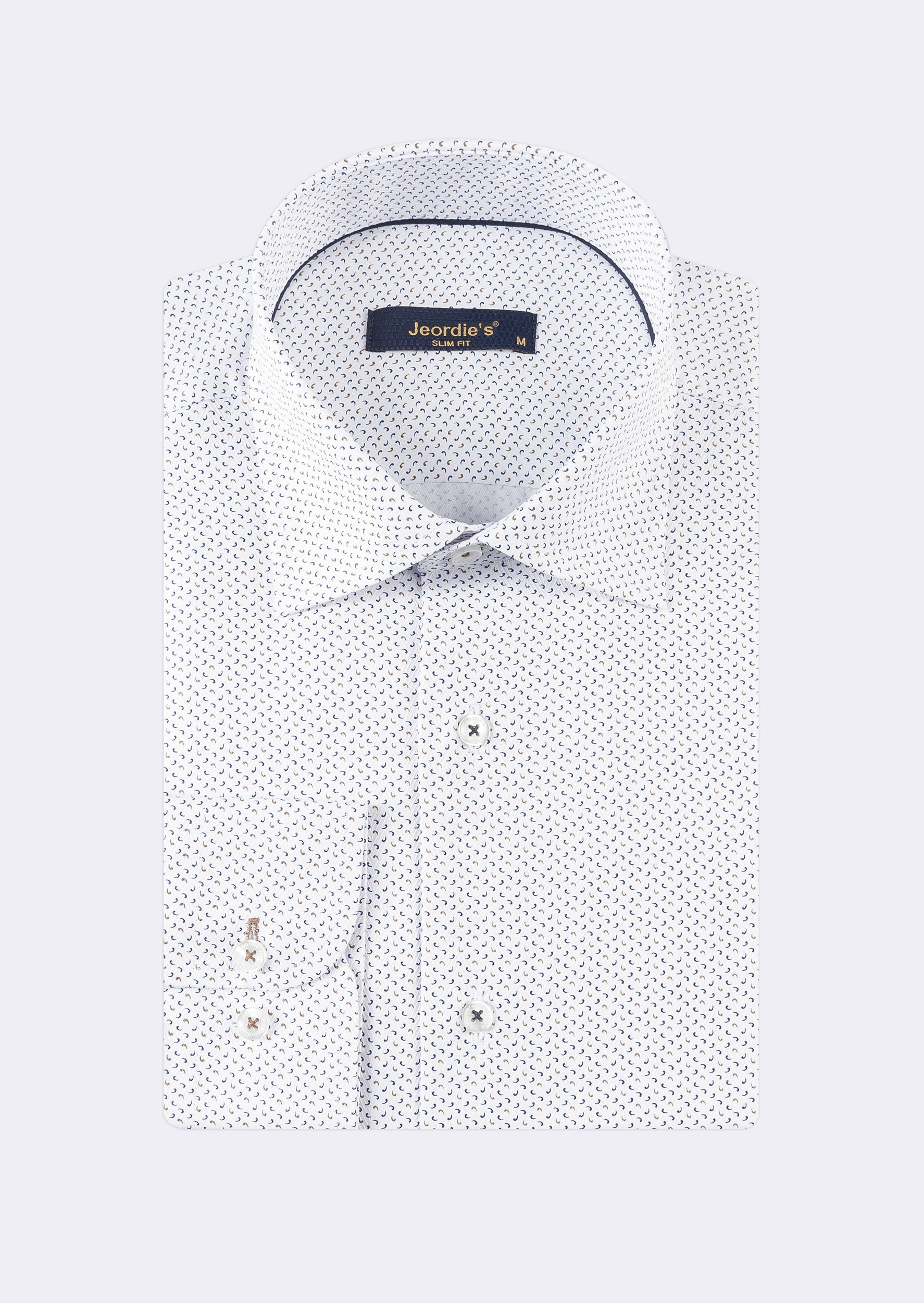 White - Beige Long Sleeve Shirt