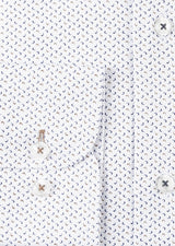 White - Beige Long Sleeve Shirt