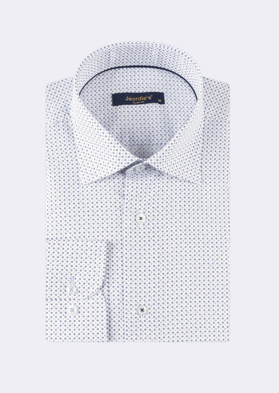 White - Beige Long Sleeve Shirt
