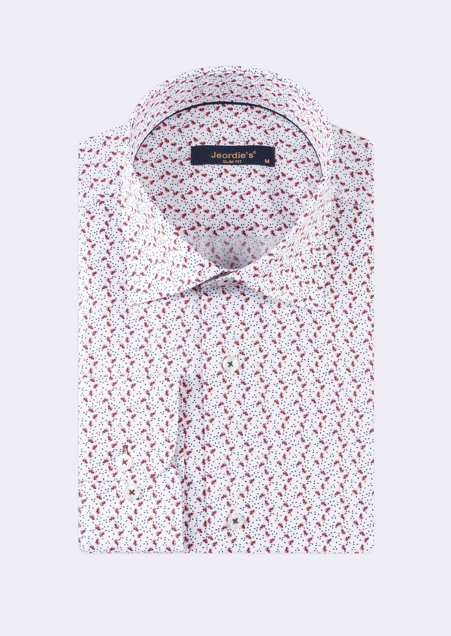 White - Red Long Sleeve Shirt