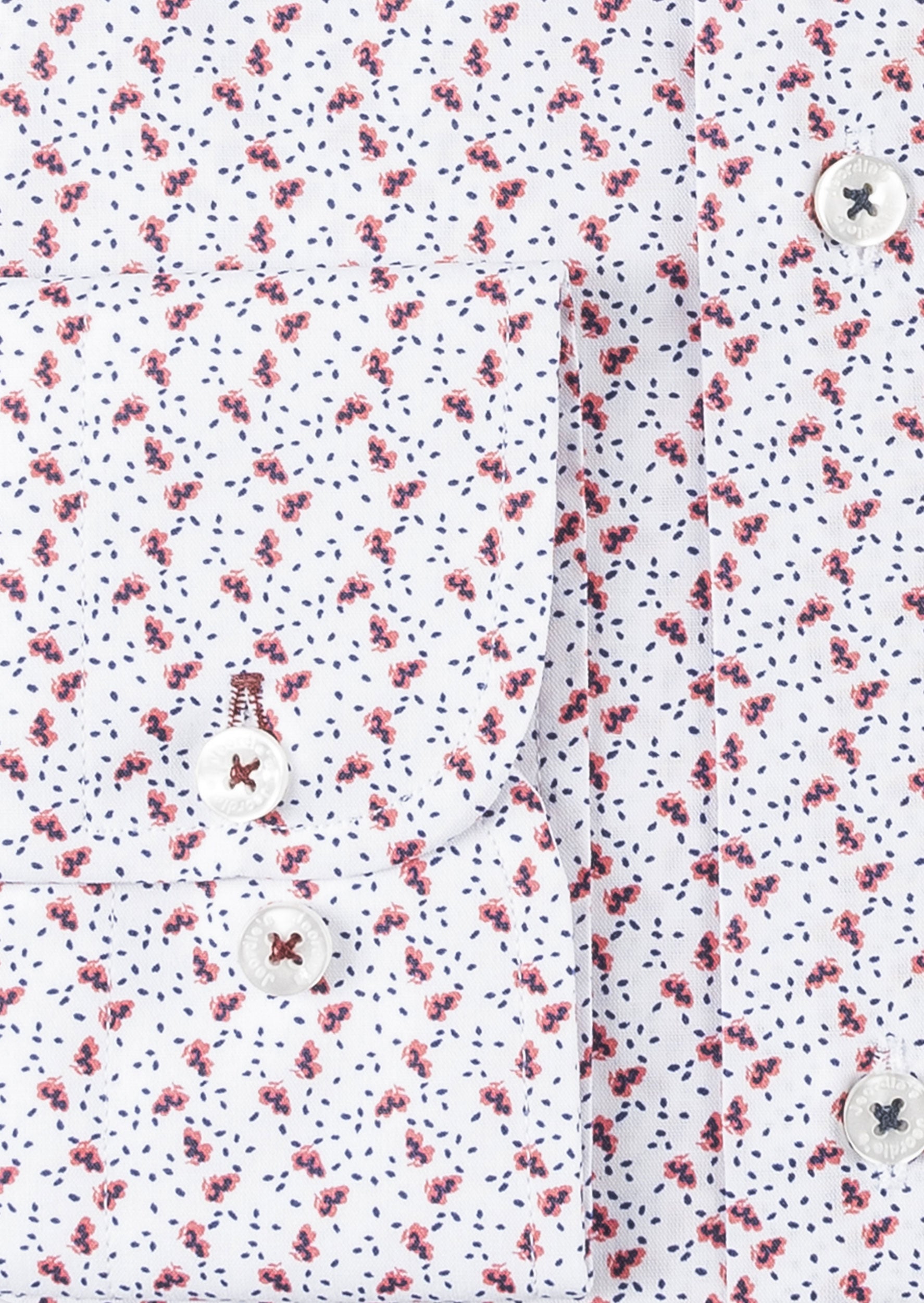 White - Red Long Sleeve Shirt