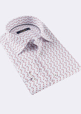 White - Red Long Sleeve Shirt