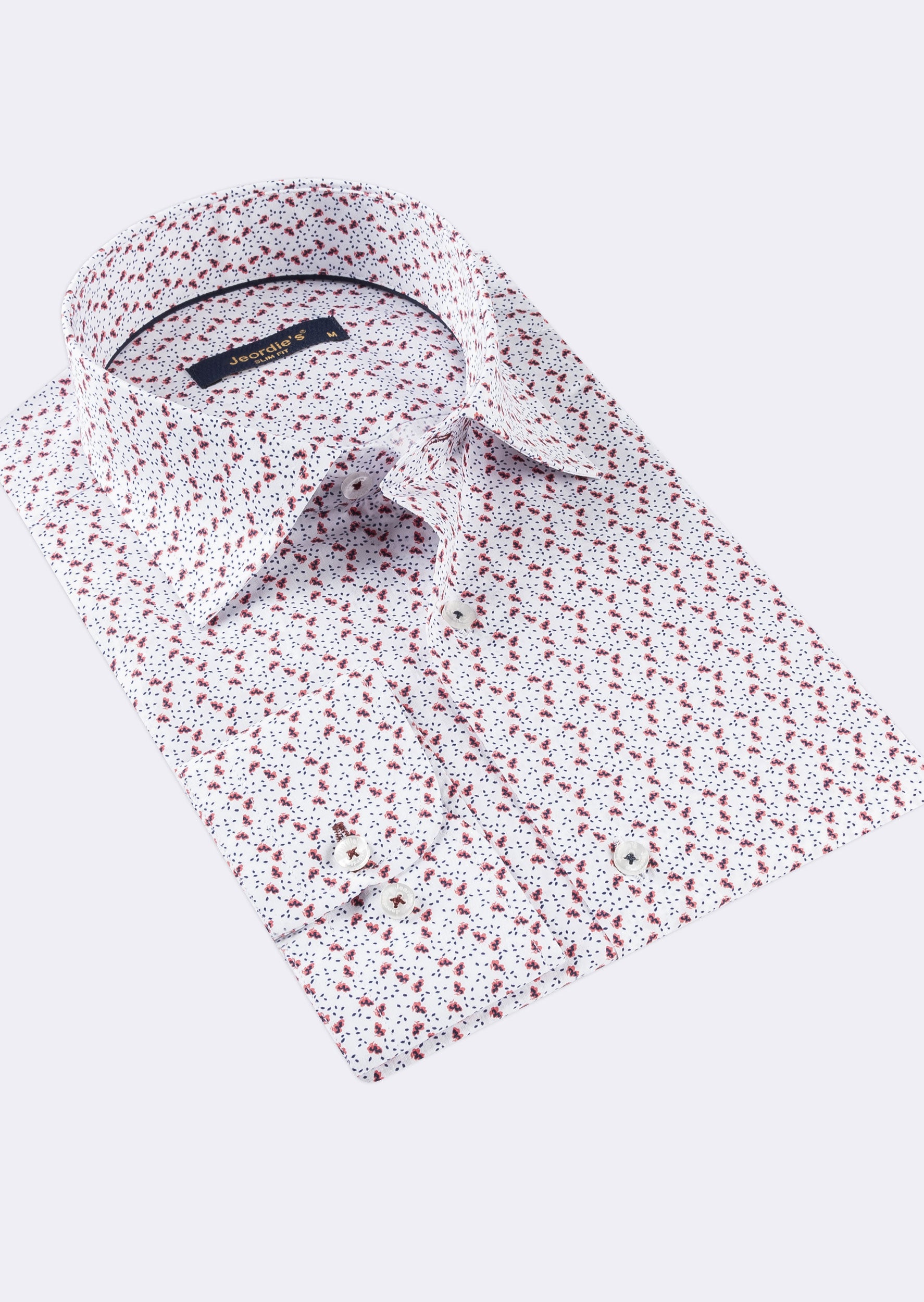 White - Red Long Sleeve Shirt