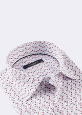 White - Red Long Sleeve Shirt