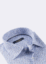 White - Blue Long Sleeve Shirt