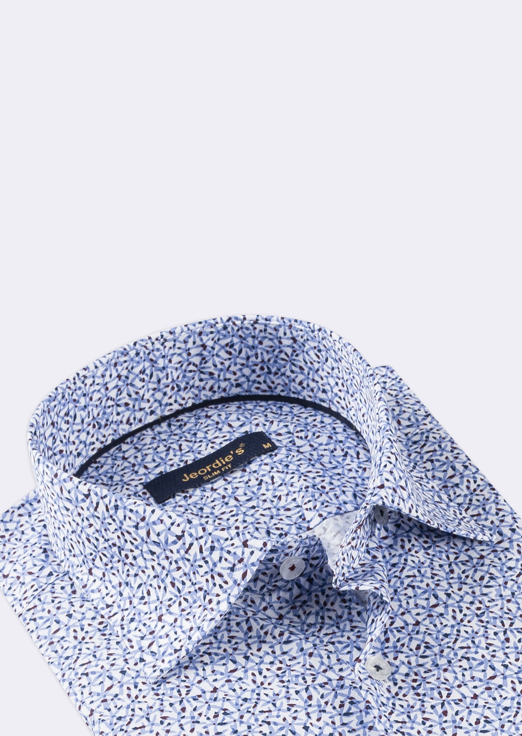 White - Blue Long Sleeve Shirt