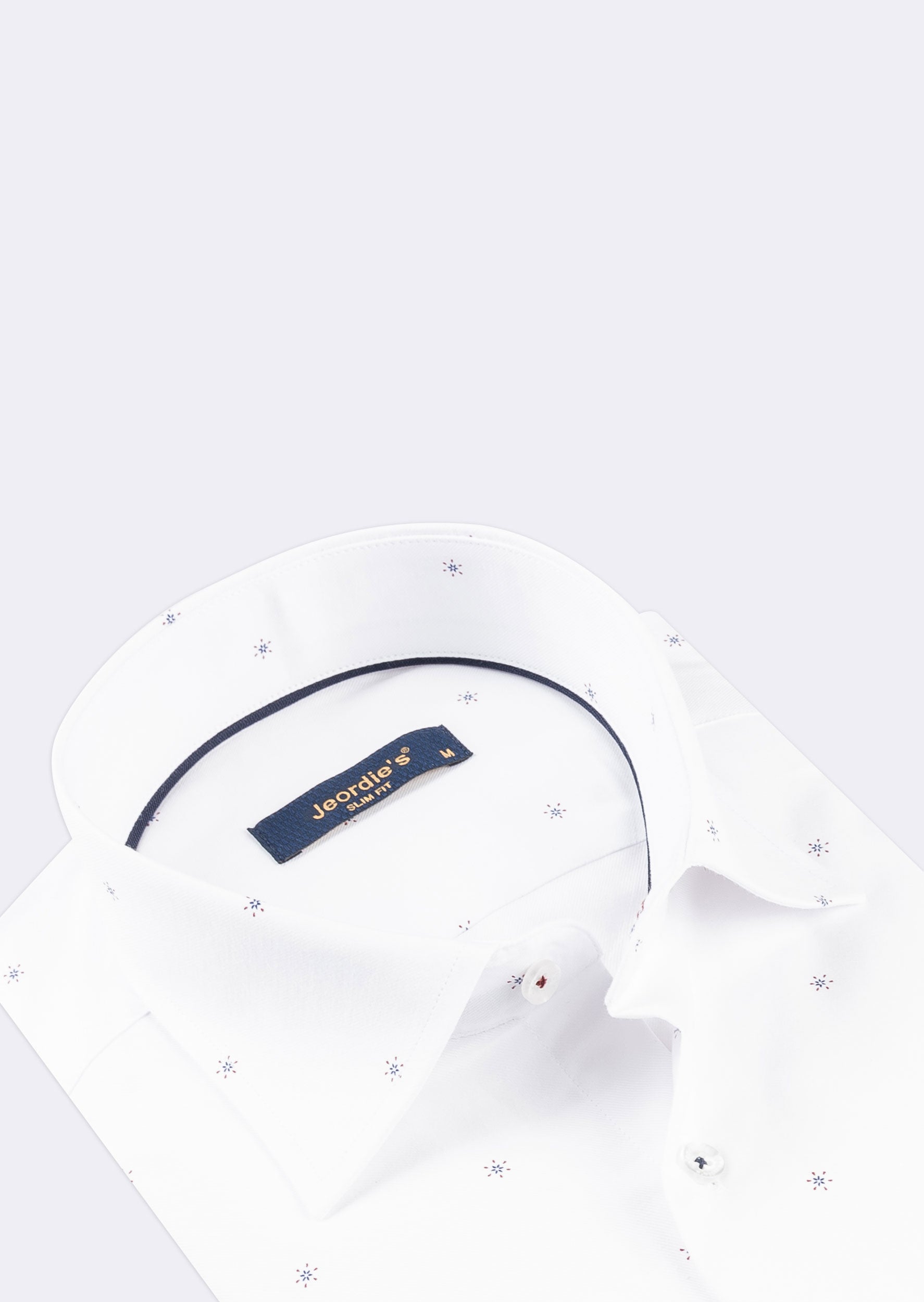 White - Navy Long Sleeve Shirt