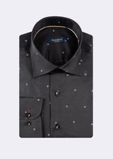 Black - Beige Long Sleeve Shirt