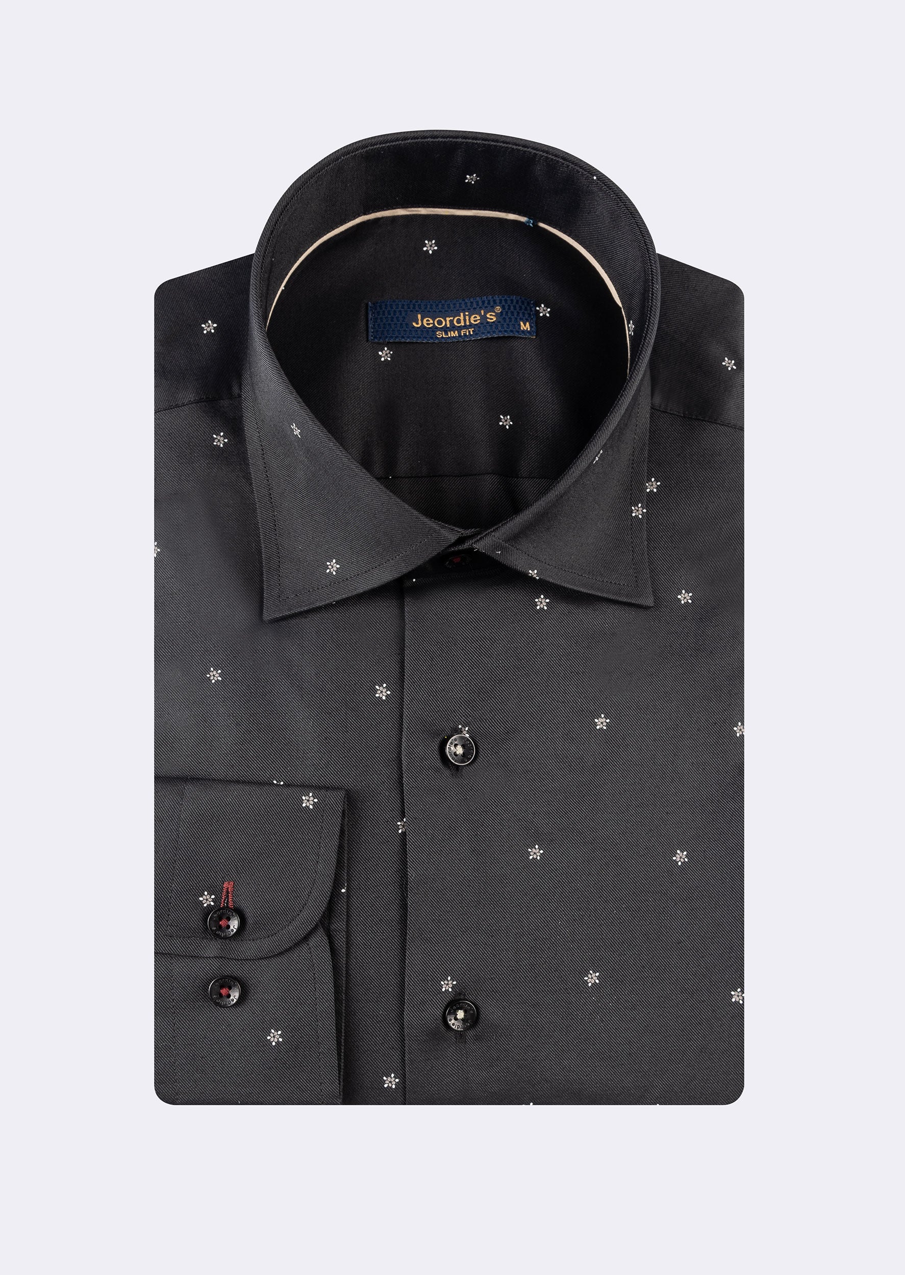 Black - Beige Long Sleeve Shirt