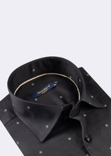 Black - Beige Long Sleeve Shirt