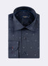 Navy - Blue Long Sleeve Shirt