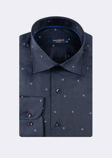 Navy - Blue Long Sleeve Shirt