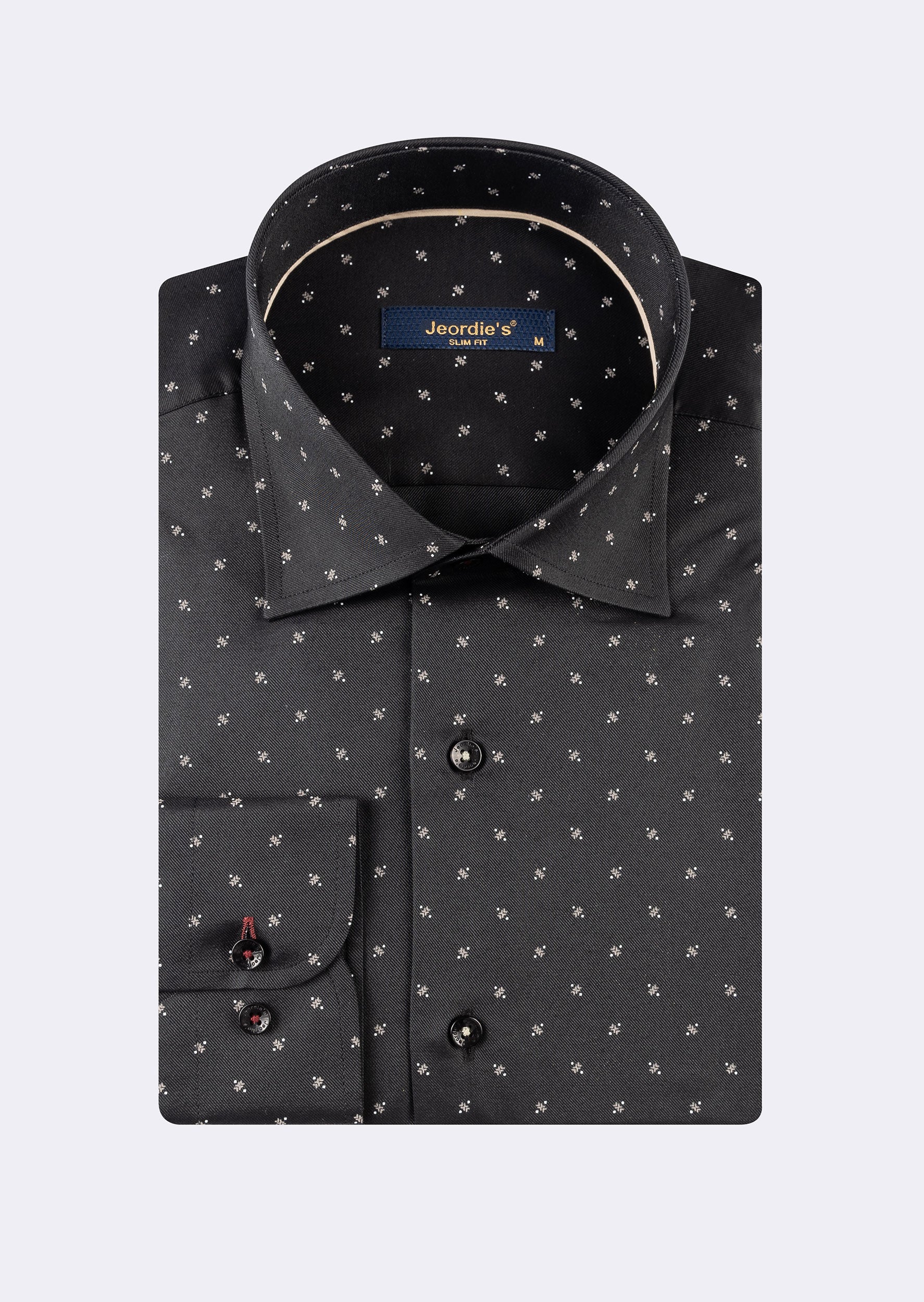 Black - Beige Long Sleeve Shirt