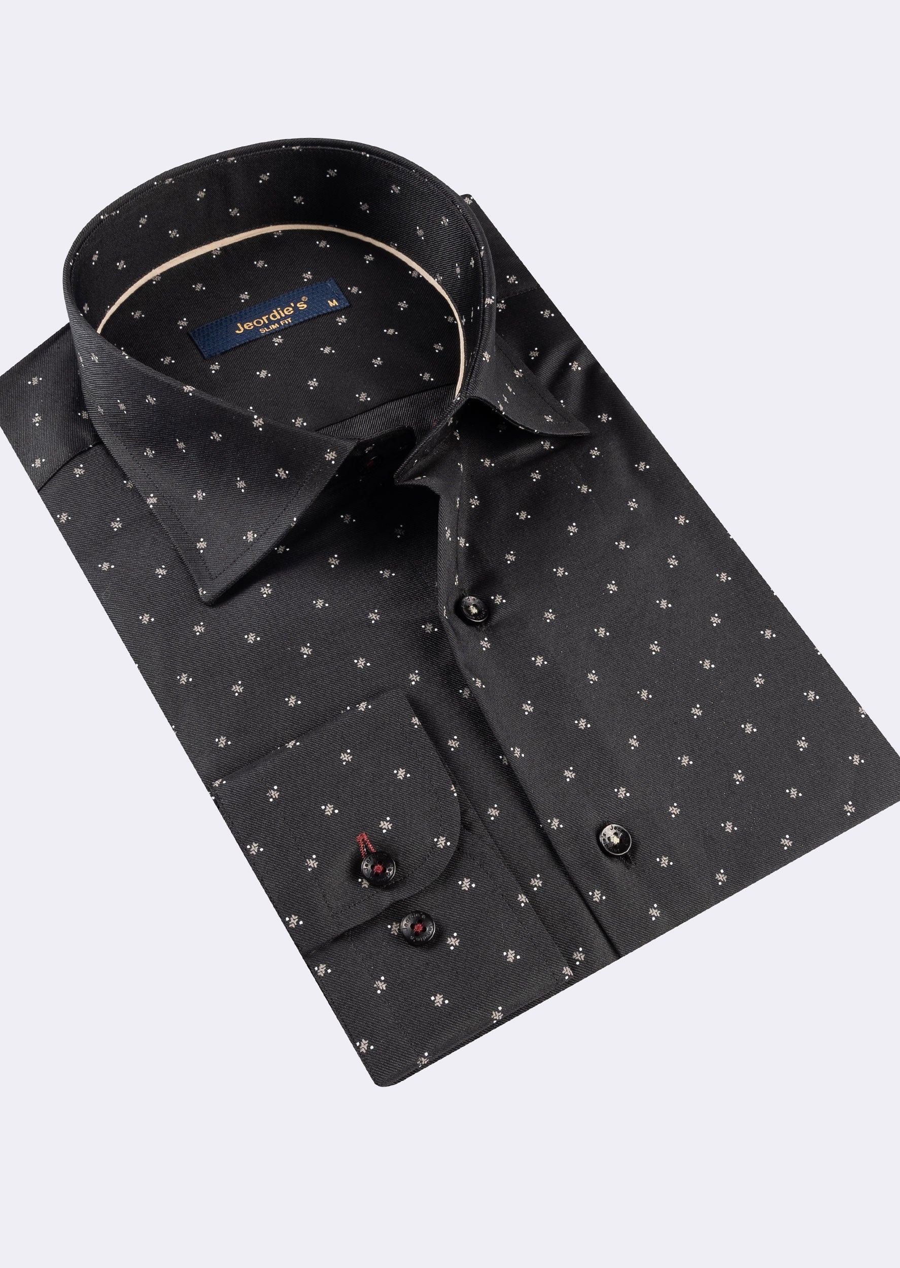 Black - Beige Long Sleeve Shirt