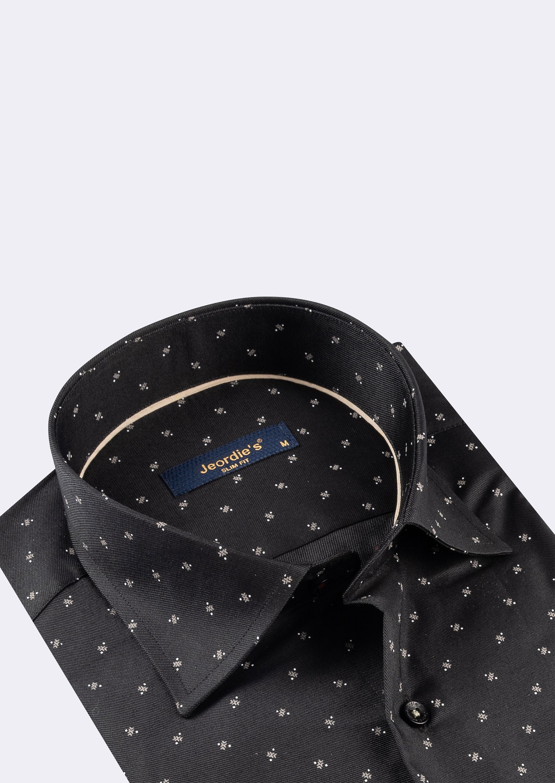 Black - Beige Long Sleeve Shirt