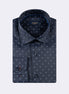 Navy - Blue Long Sleeve Shirt