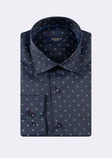 Navy - Blue Long Sleeve Shirt