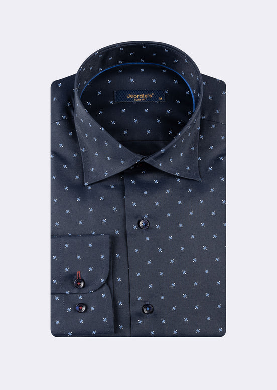 Navy - Blue Long Sleeve Shirt