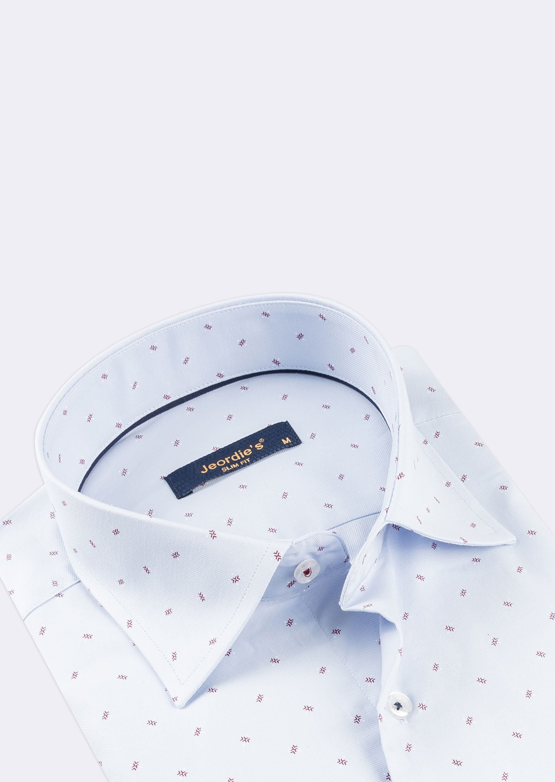 Blue - Burgundy Long Sleeve Shirt