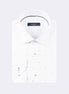 White - Navy Long Sleeve Shirt
