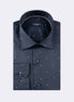 Navy - Beige Long Sleeve Shirt