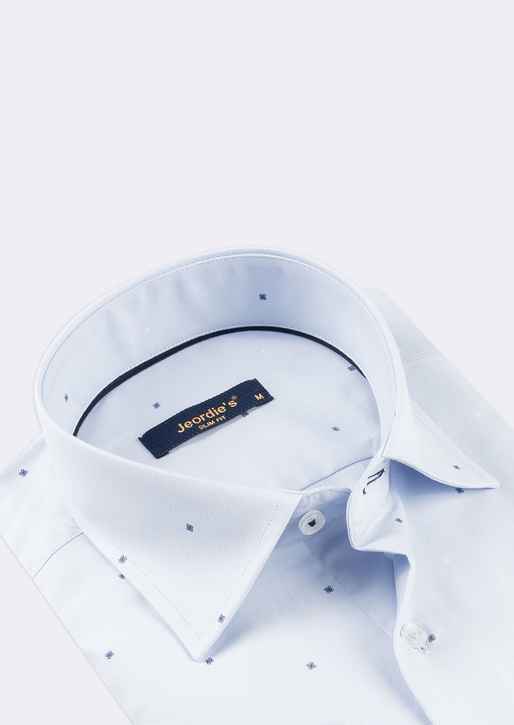Blue - White Long Sleeve Shirt