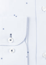 Blue - White Long Sleeve Shirt