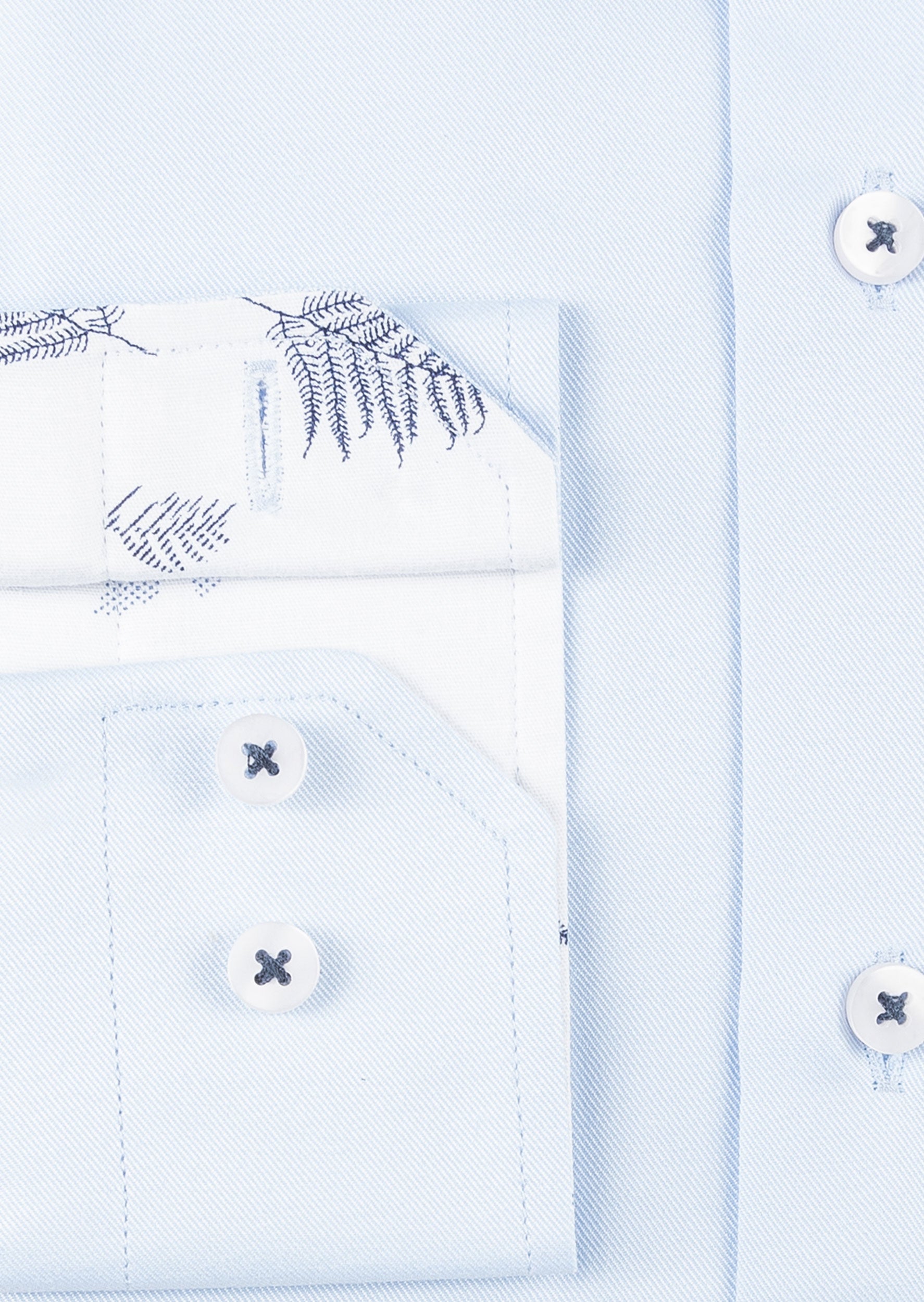 Blue Long Sleeve Shirt