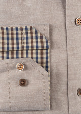 Brown Long Sleeve Shirt