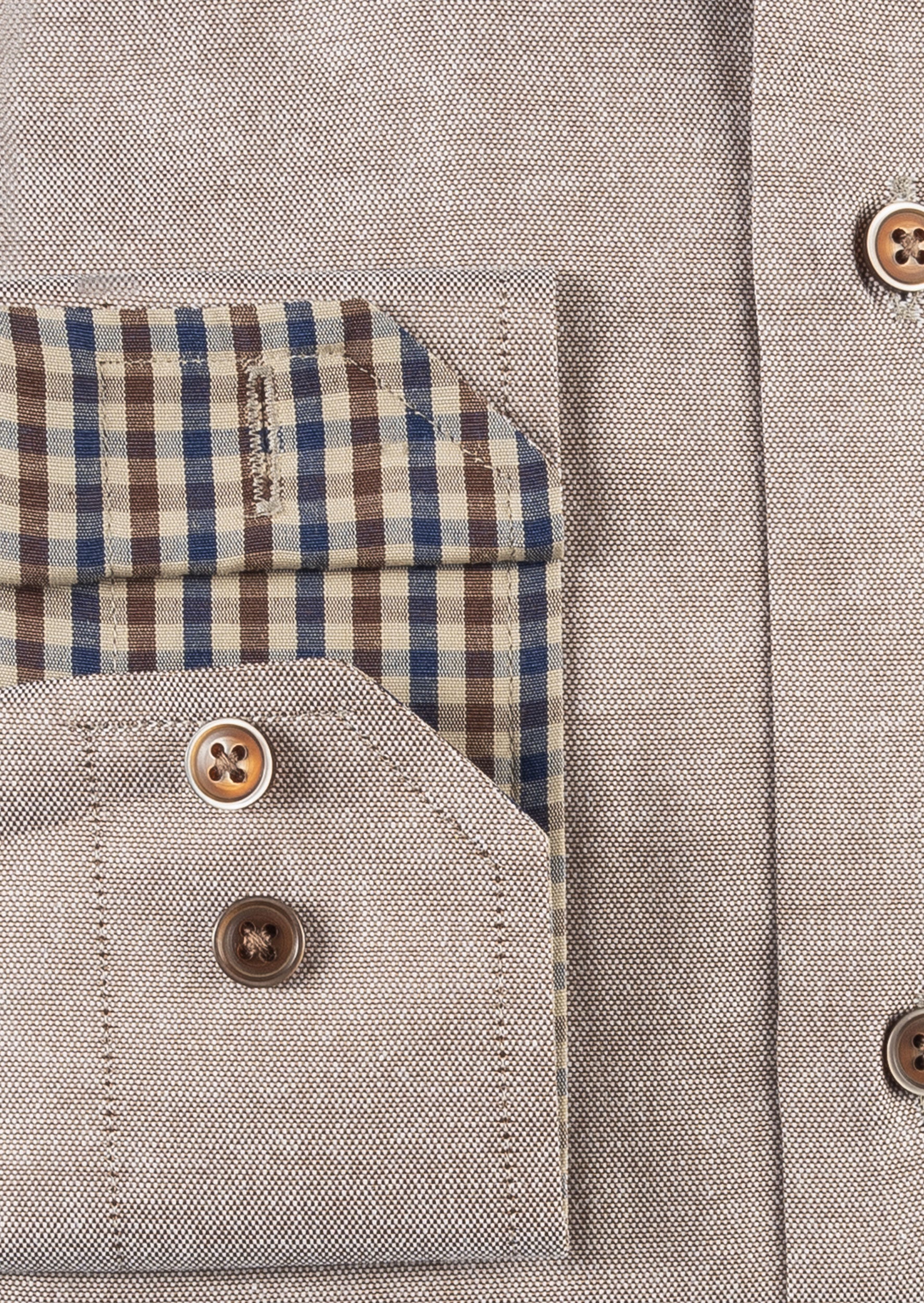 Brown Long Sleeve Shirt